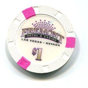 Fremont Hotel & Casino Las Vegas $1 Gaming Chip (b743)